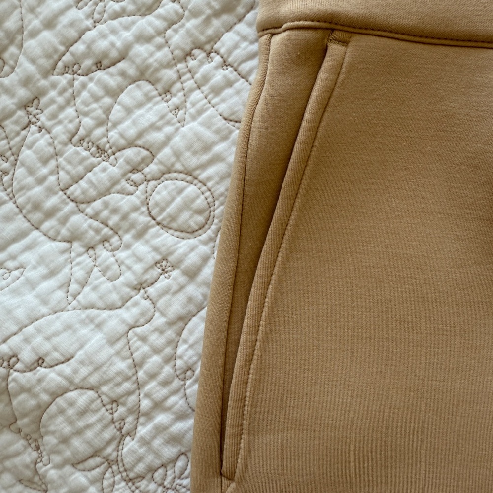 High Waist Tan Shorts